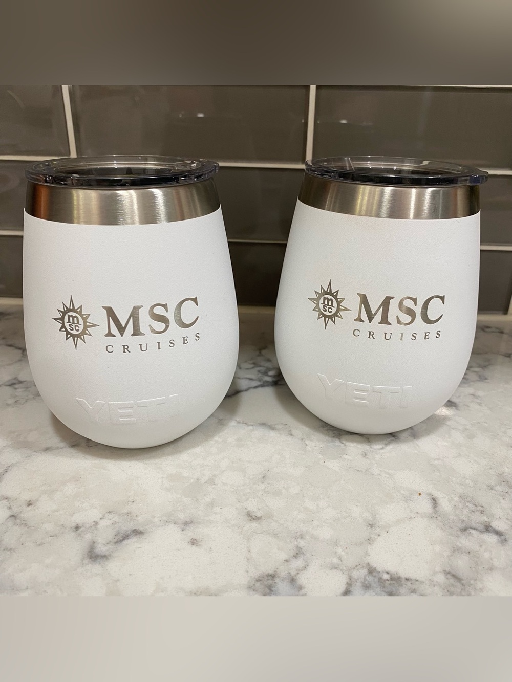 MSC Cruises YETI Rambler 10-oz. Wine Tumbler with MagSlider Lid